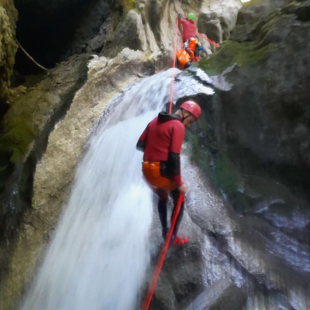 photo canyon near Thonon/Évian