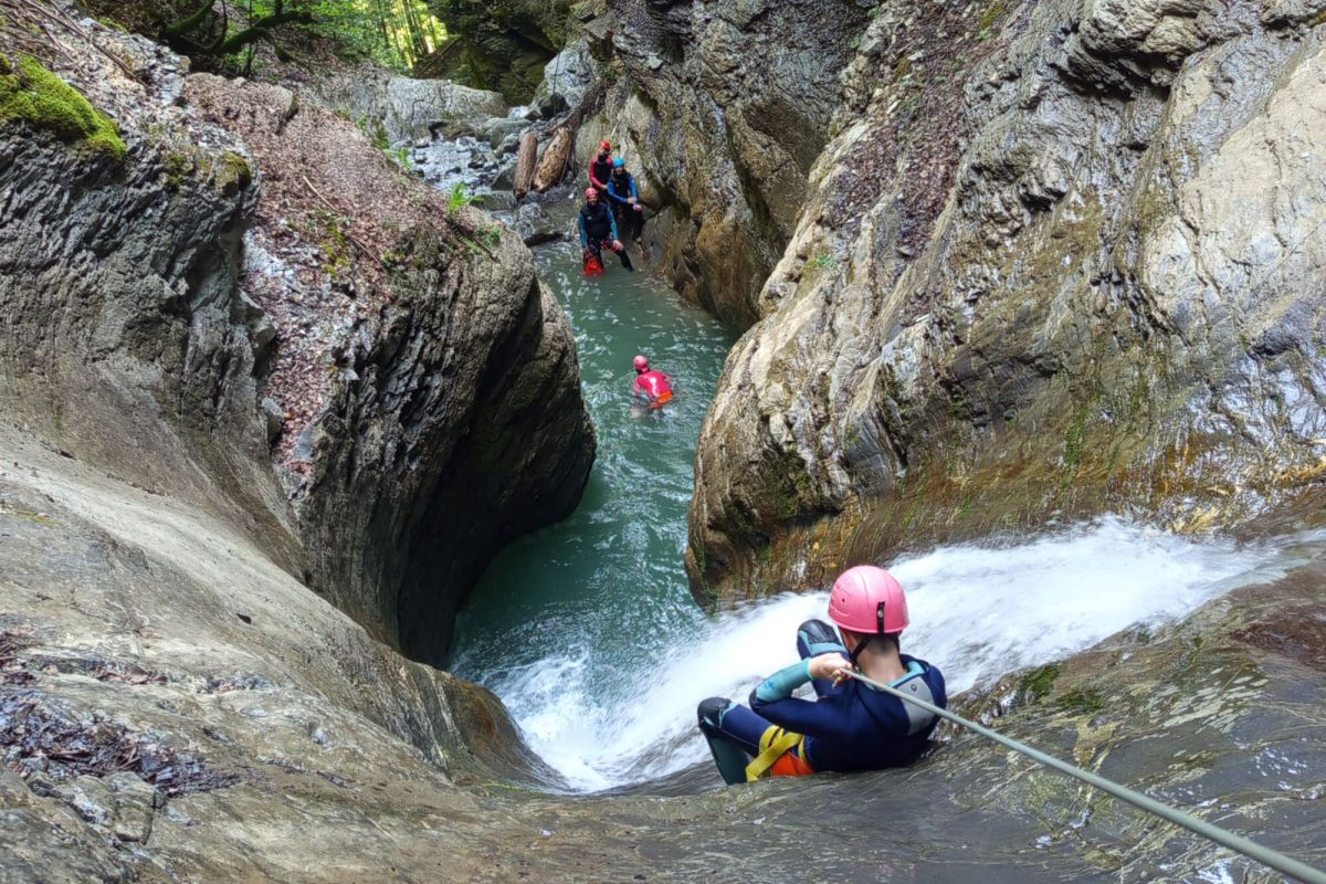 Canyoning in Morzine