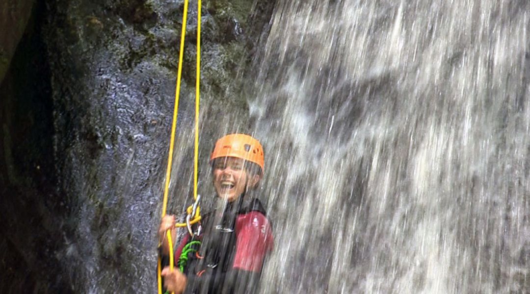 Photo canyon de Balme à Magland