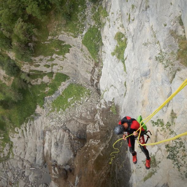 Expert canyon Haute Savoie
