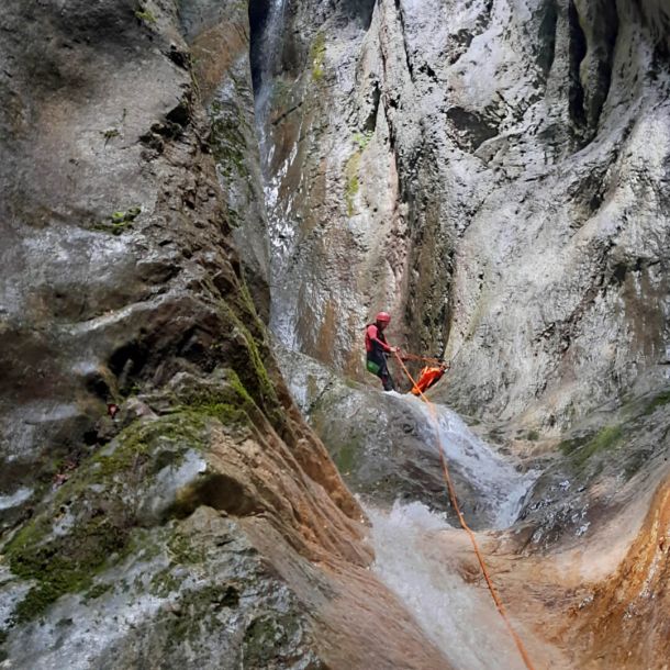 Photo canyon proche Thonon/Evian