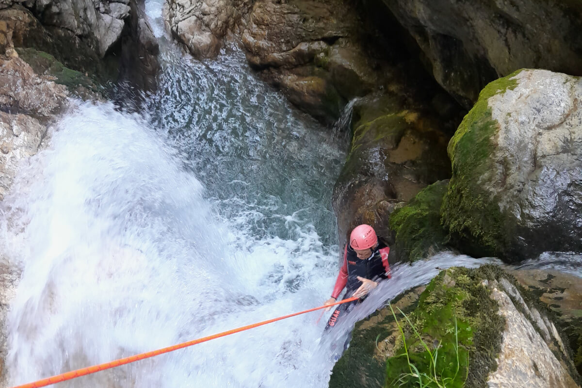 Canyon expert proche d'Annecy