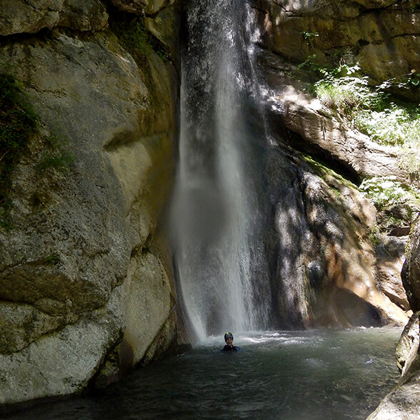 Photo canyoning close to Passy