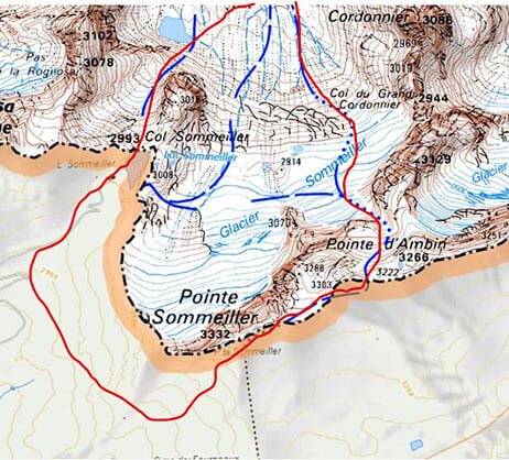 Vallon d'Ambin : Pointe Sommeiller