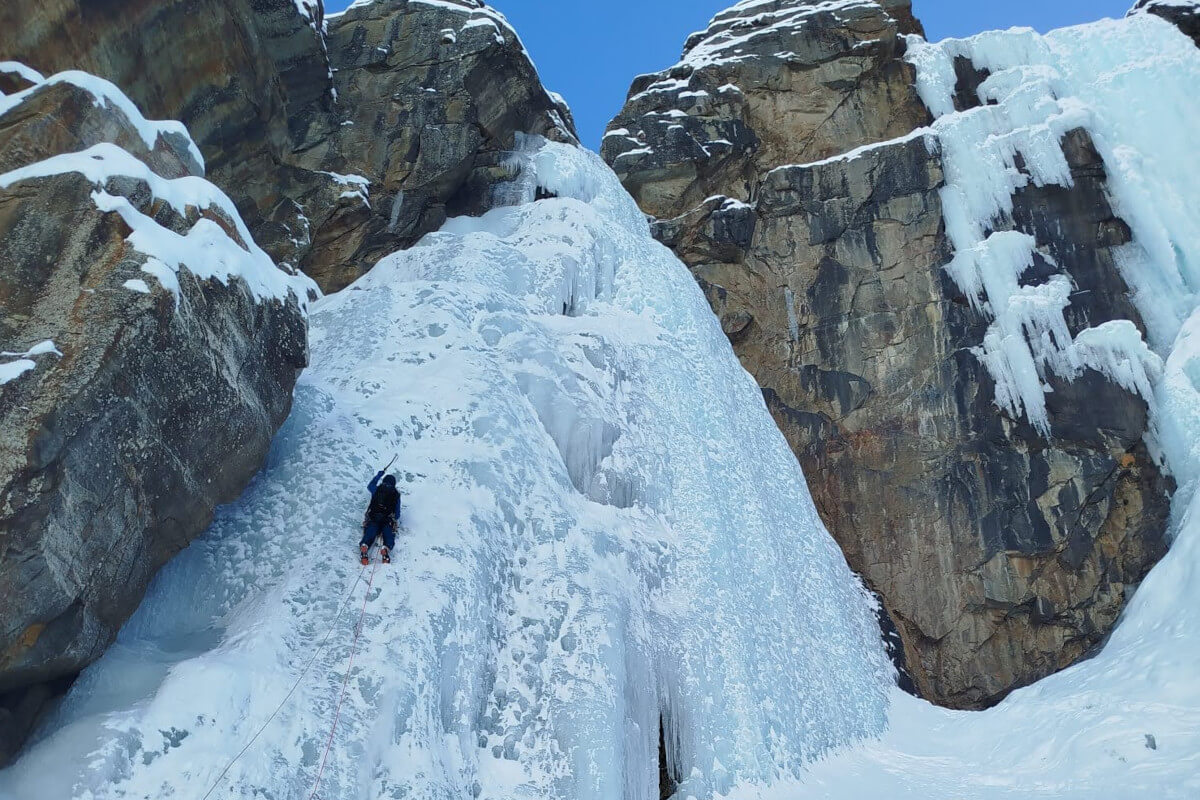 Cascade de Glace à Cogne
