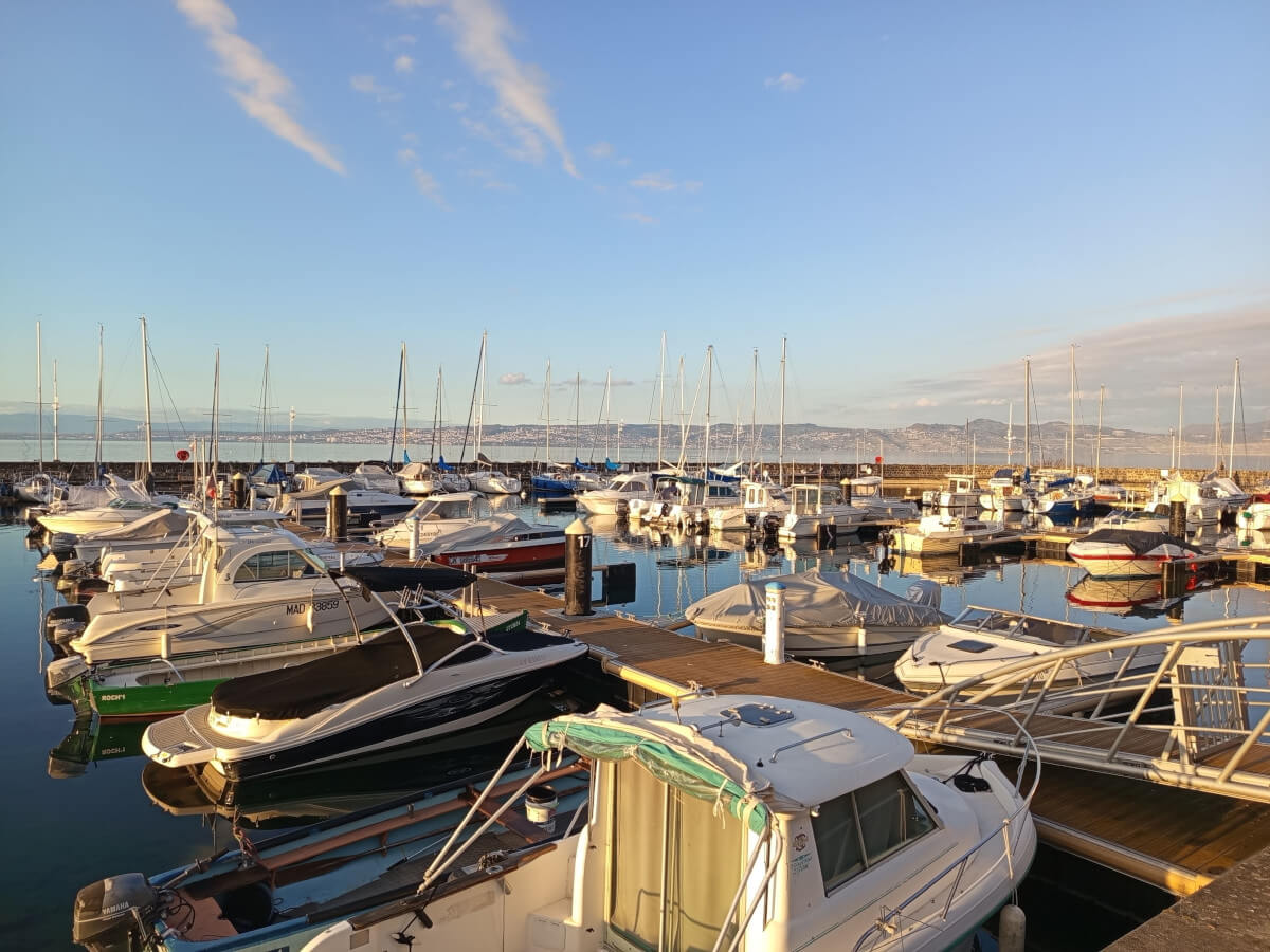 Port des Mouettes à Evian