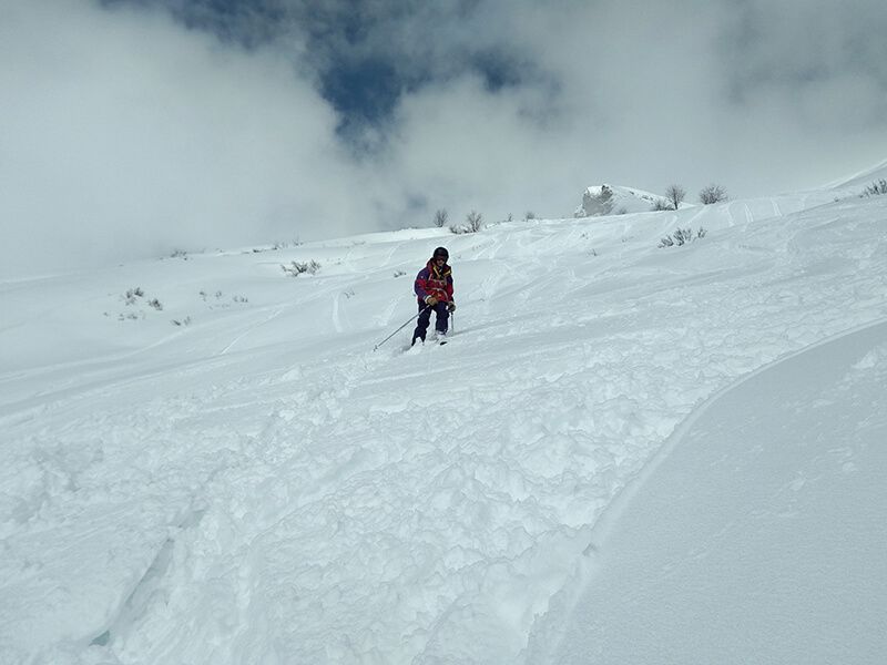 Ski aux Contamines-Montjoie