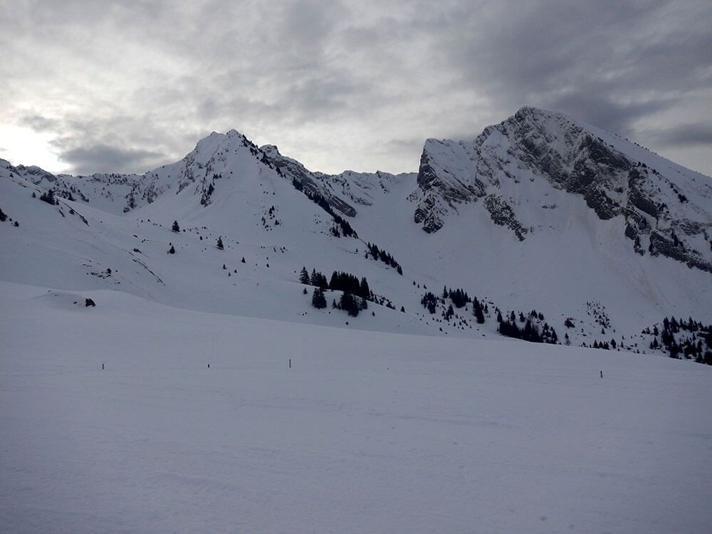 Mont-Charvin couloir Ouest