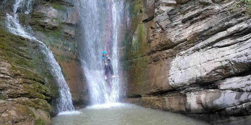 Canyon de Nyon à Morzine