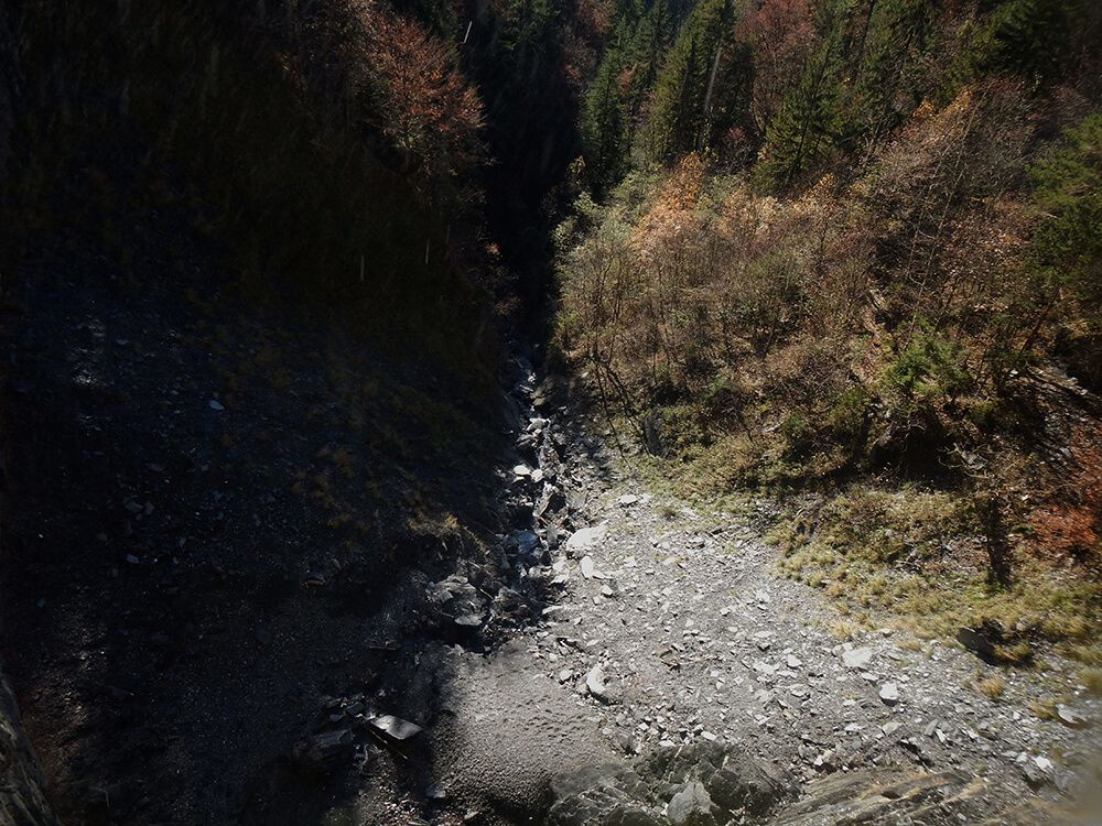 Canyon de Reninge, Haute-Savoie.