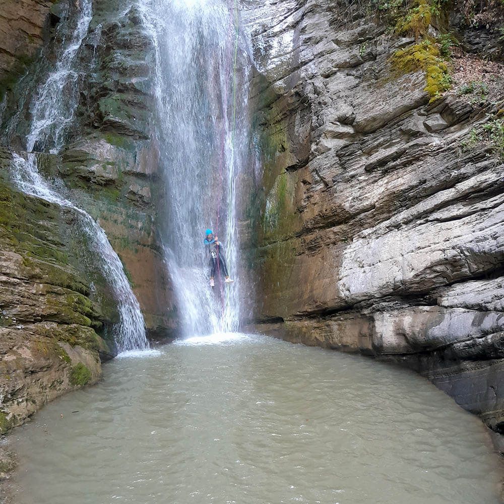 Canyon de Nyon à Morzine