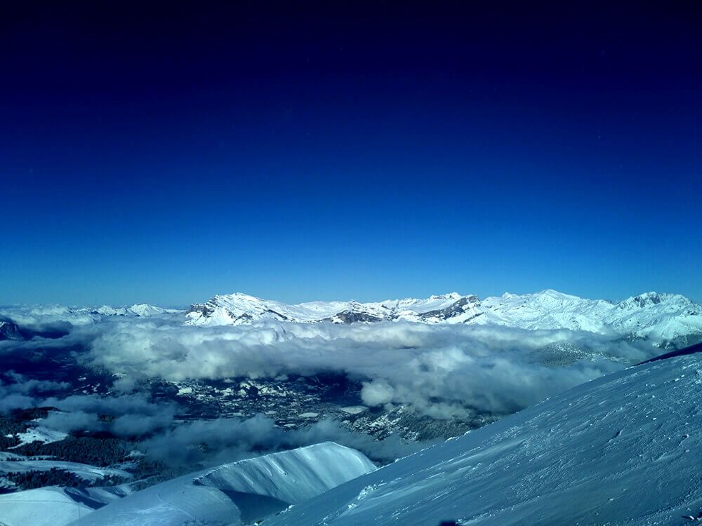 Ski sur le domaine de Saint-Gervais-Megève