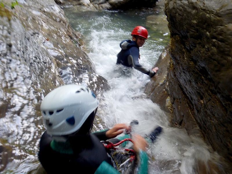 Canyon proche de Morzine