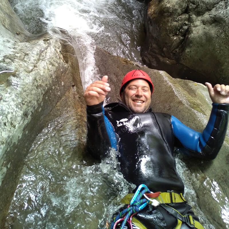 Canyoning à Samoens : les toboggans de Balme