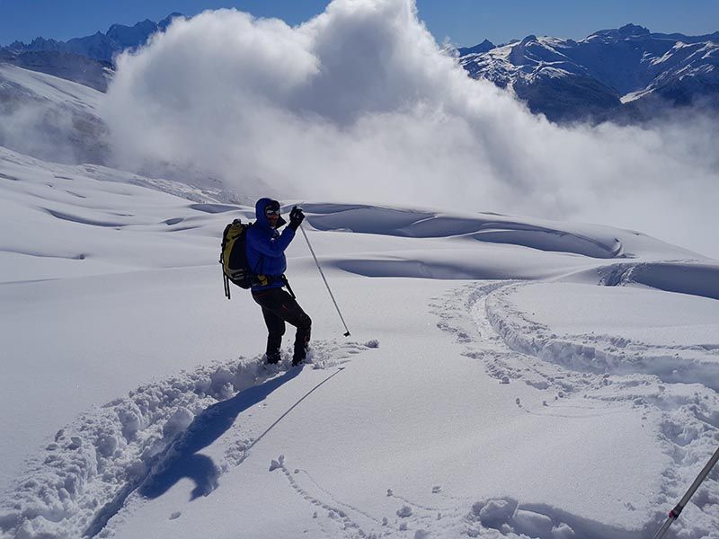 Ski de rando Criou