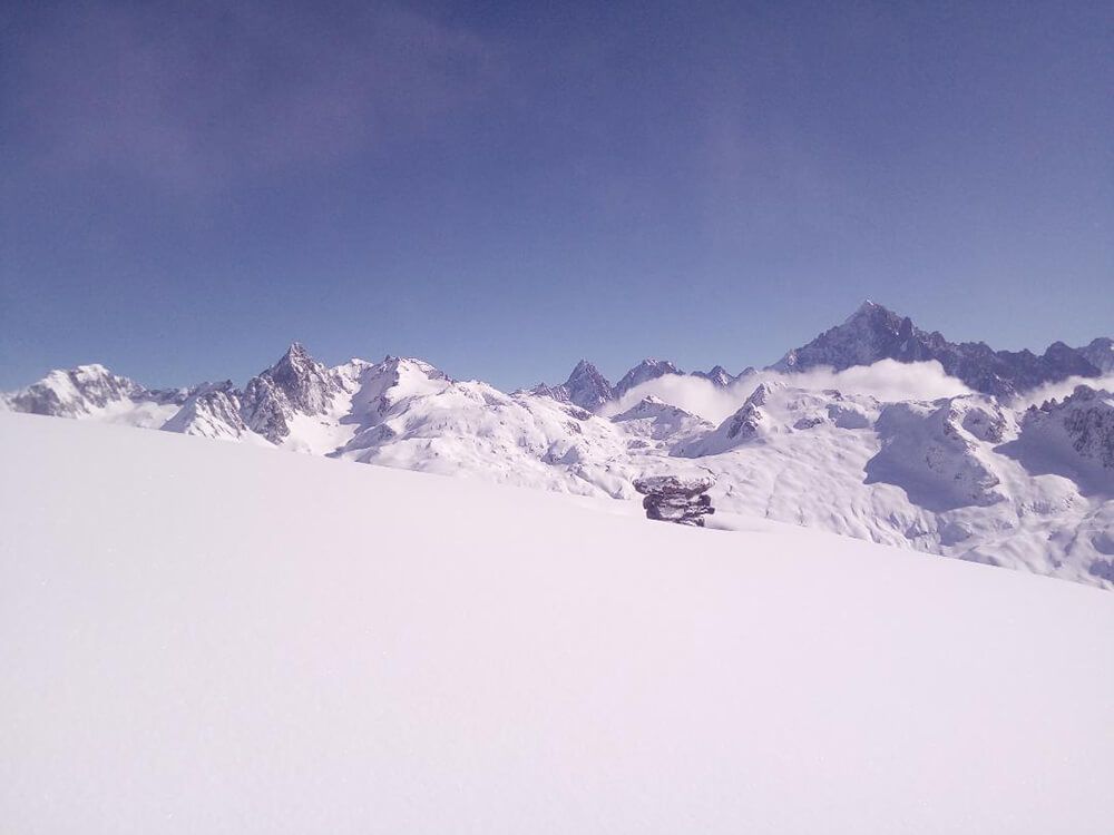 Chorten à pointe noire de Pormenaz