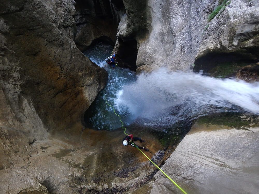 Grenoble, canyon des Ecouges