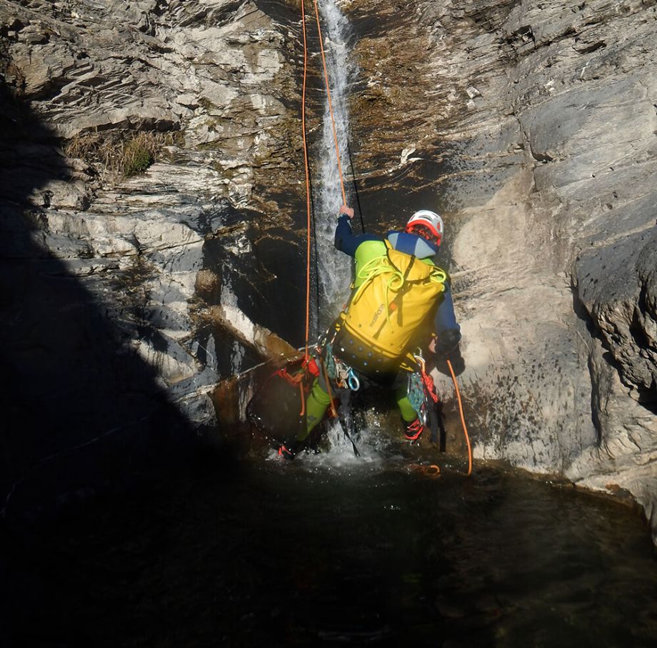 Canyon de la pointe percée, Sallanches en Haute-Savoie.