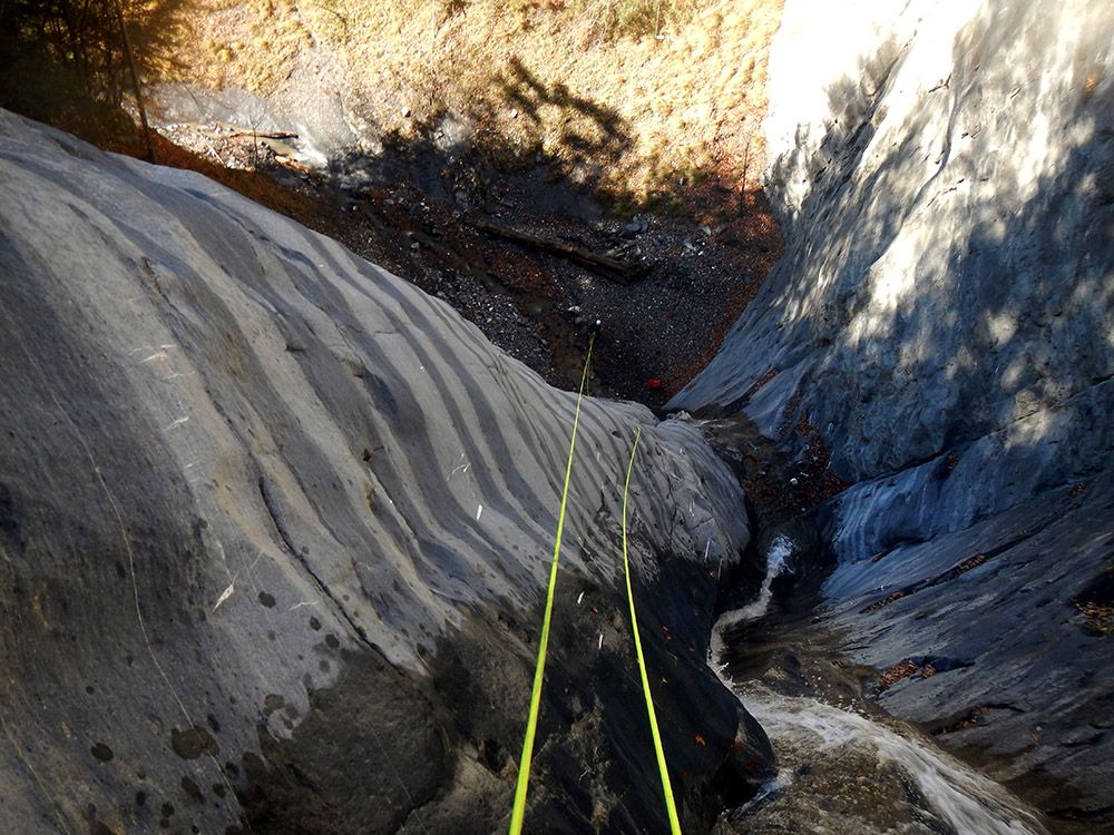 Canyon de Reninge, Haute-Savoie.