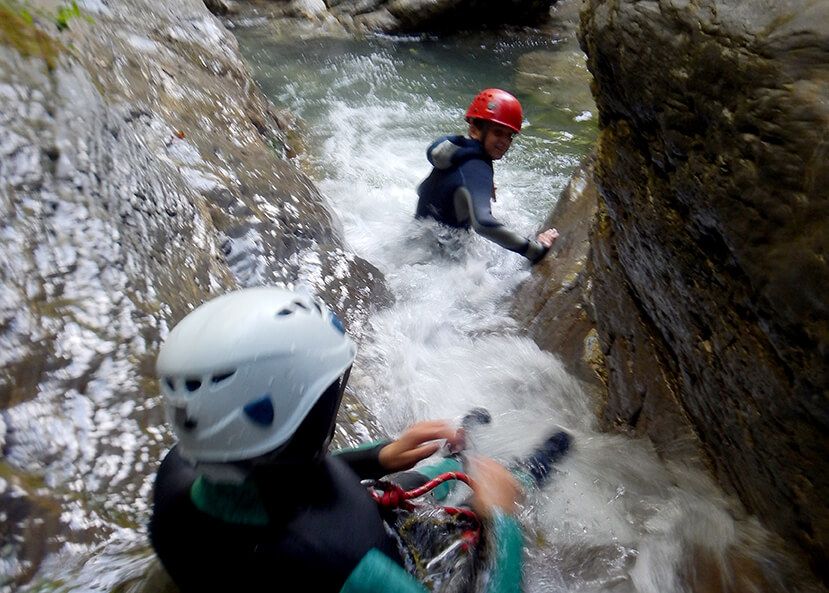 Canyon de Nyon à Morzine