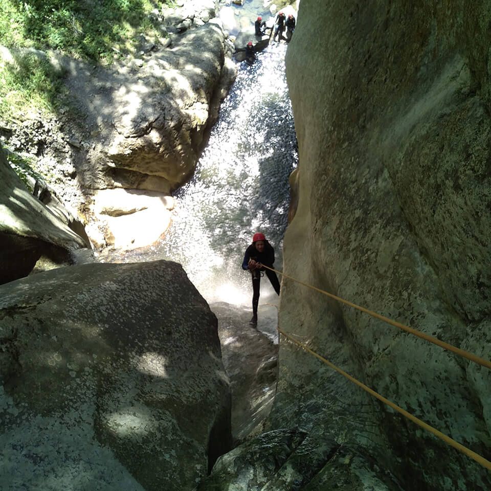 Cascade de 25 mètres à Balme