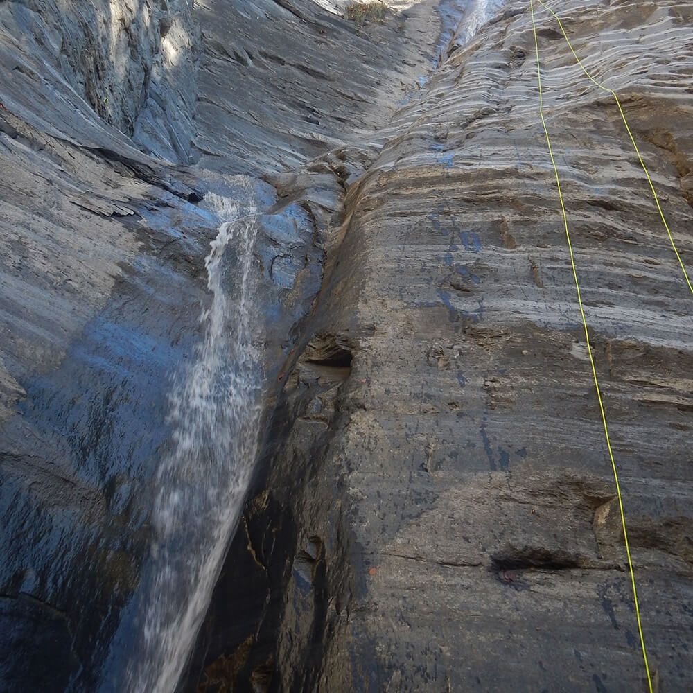 Canyon de Reninge, Haute-Savoie.