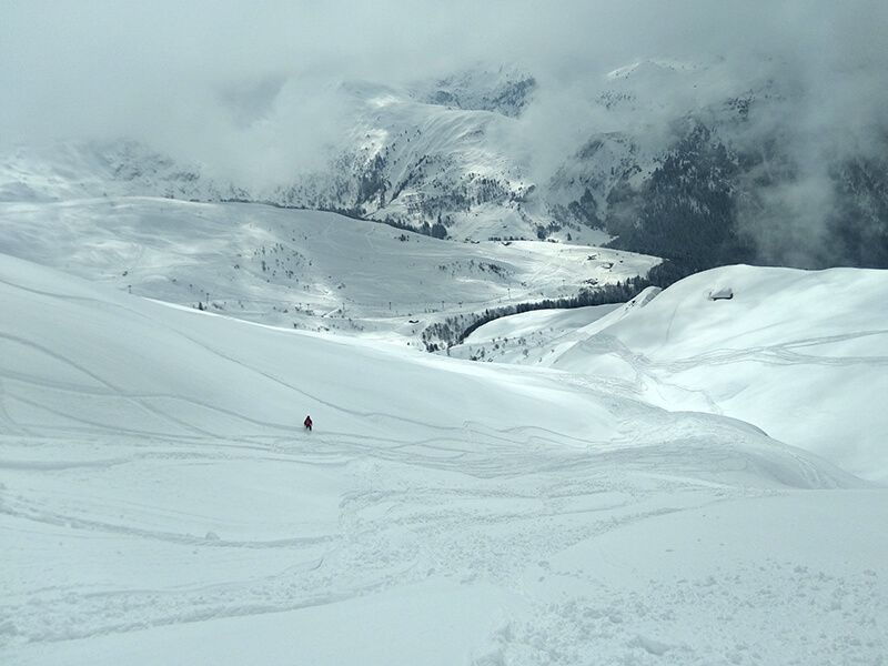 Freeride aux Contamines-Montjoie