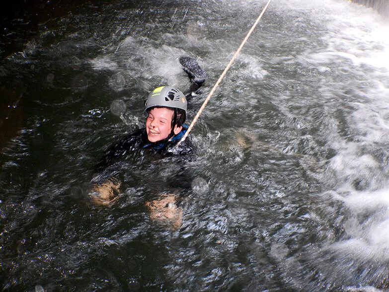 Photo toboggan canyoning  de Balme : Les Carroz d' Arâches