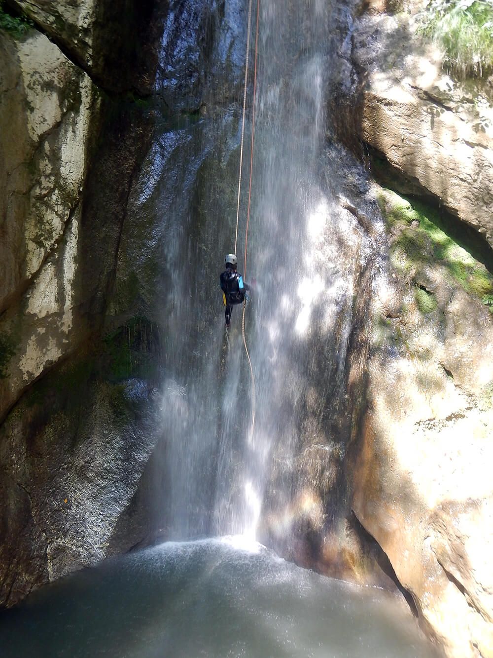 Photo canyoning Genève